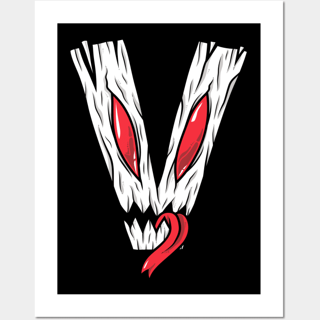 V For Villain Wall Art by krisren28